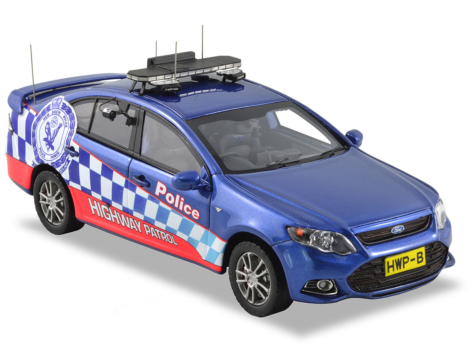 Ford FG XR6 Turbo NSW Police HWP – Blue