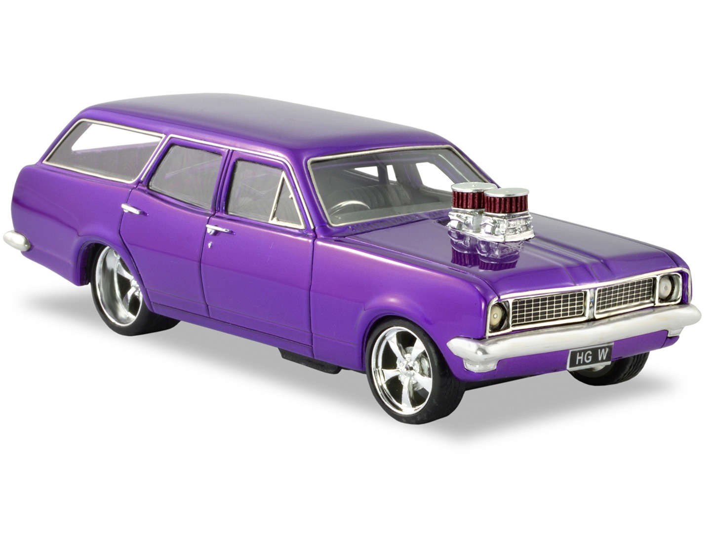 1970 HG Kingswood Wagon – Purple -Street Machine Burnout