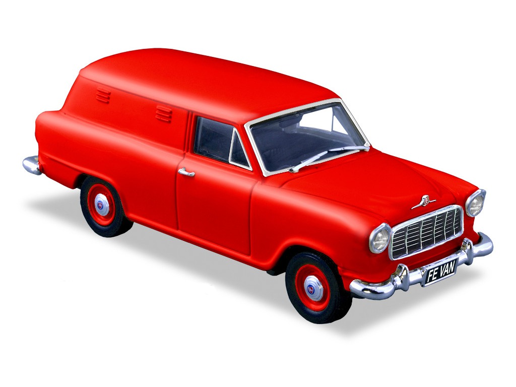 FE Panel Van – Gypsy Red