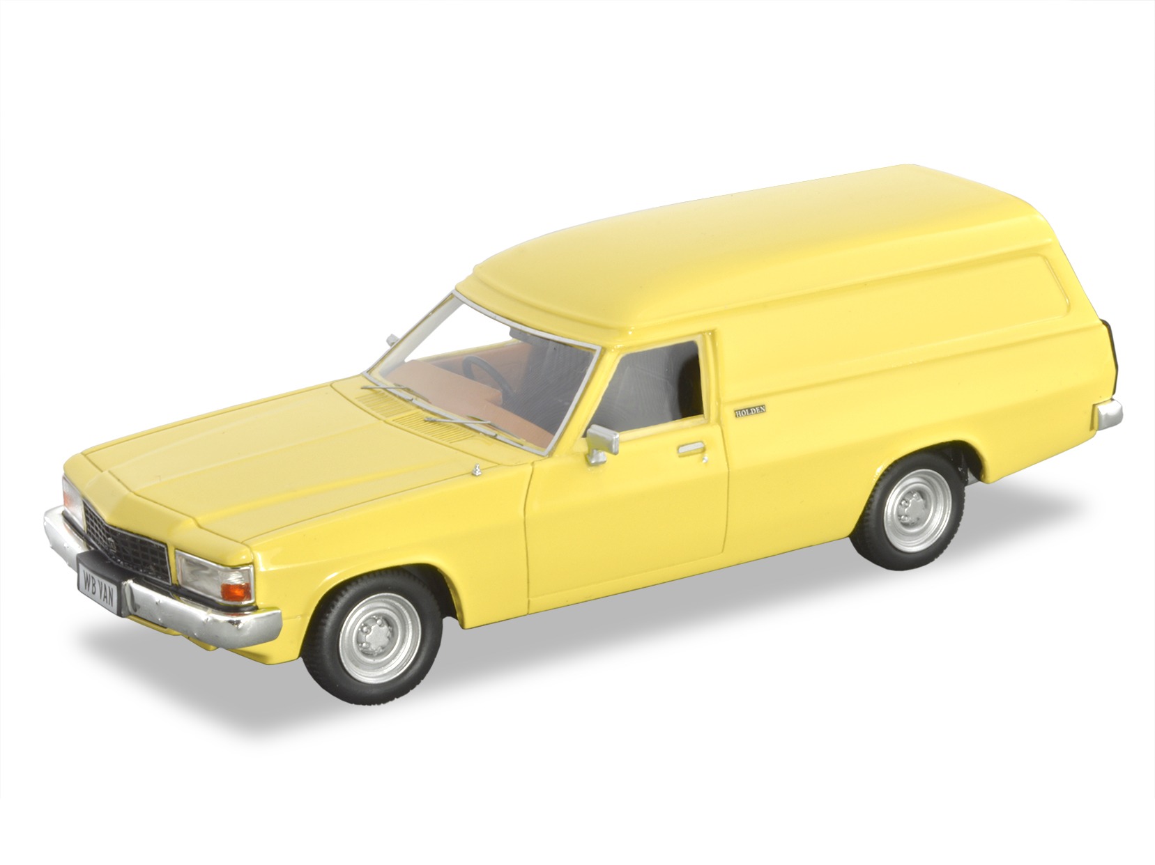 1982 Holden WB Panel Van – Yellow.