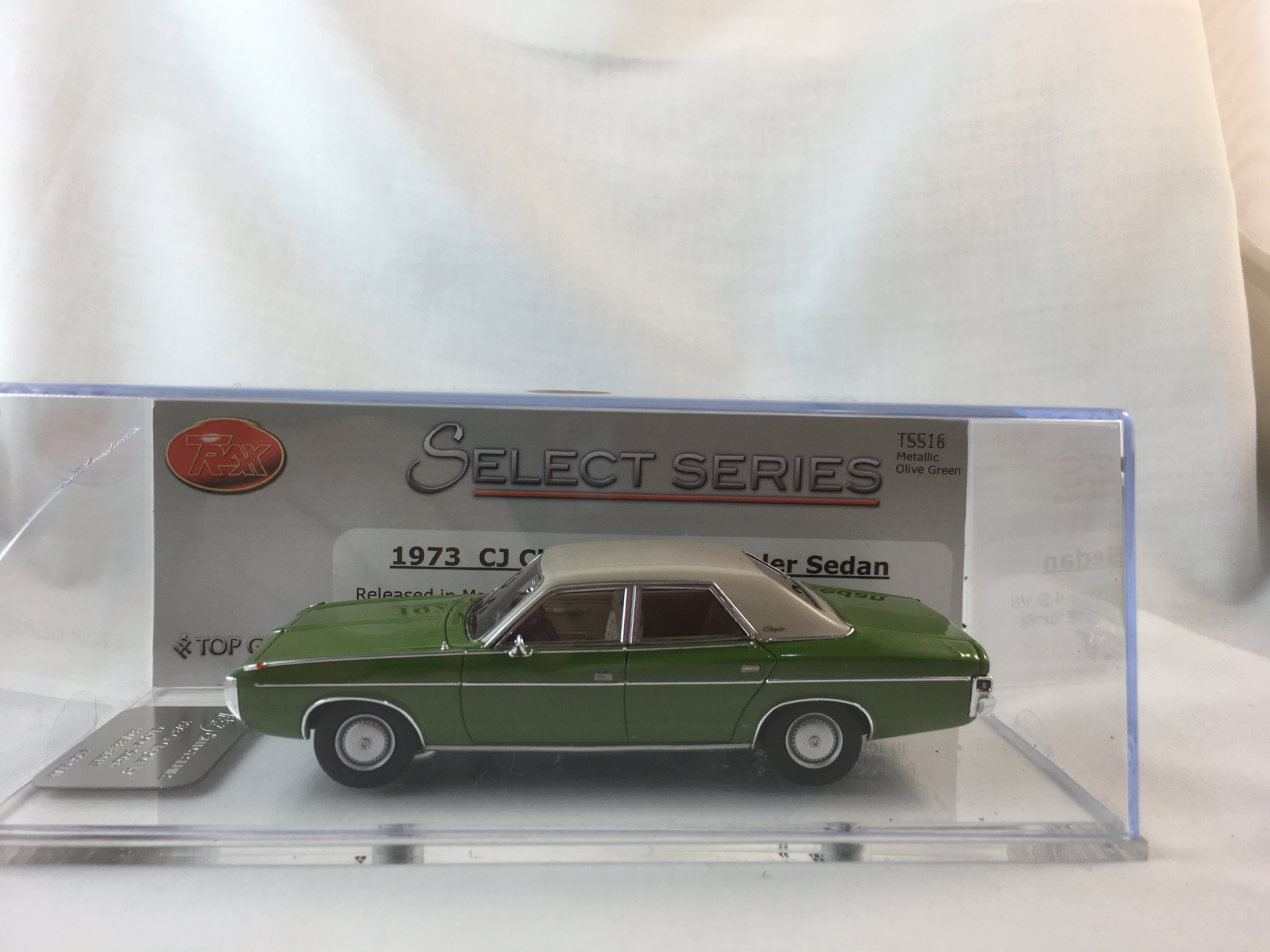 1973 CJ Chrysler By Chrysler Sedan – Metallic Olive Green