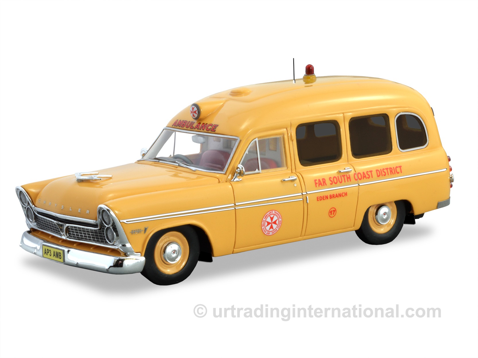 1961 AP3 Chrysler Ambulance – Mustard