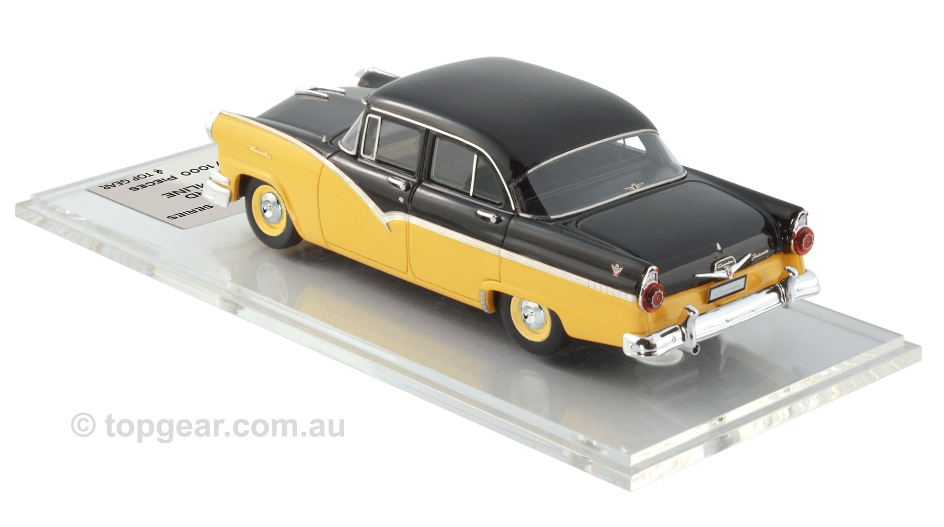 TSS22 – 1957 Ford Customline – Yellow/Black