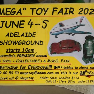 MEGA TOY FAIR 2022 Held At The Adelaide Showground – 4th & 5Th Of June