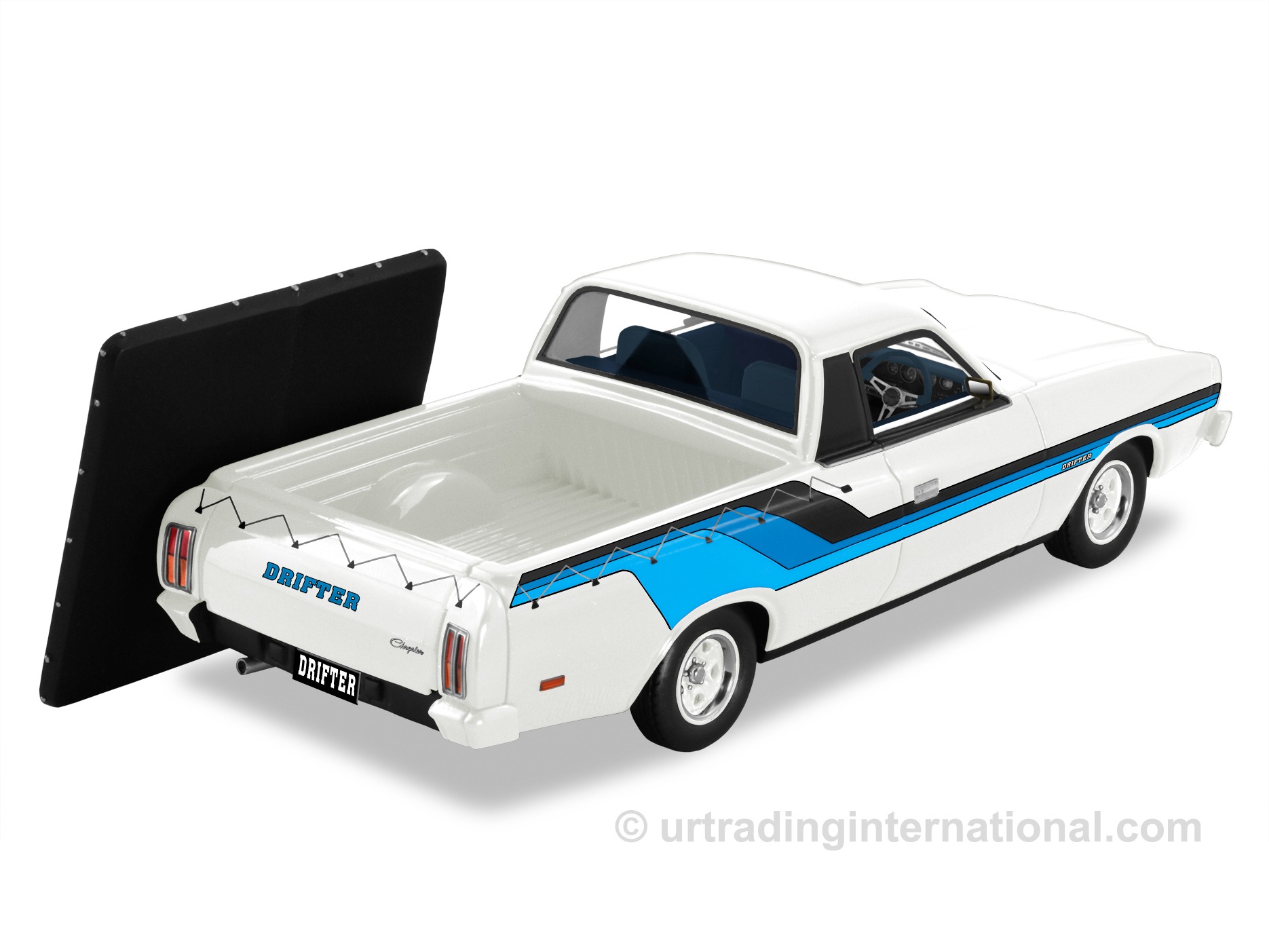 1977 Chrysler CL Drifter Ute – Alpine White