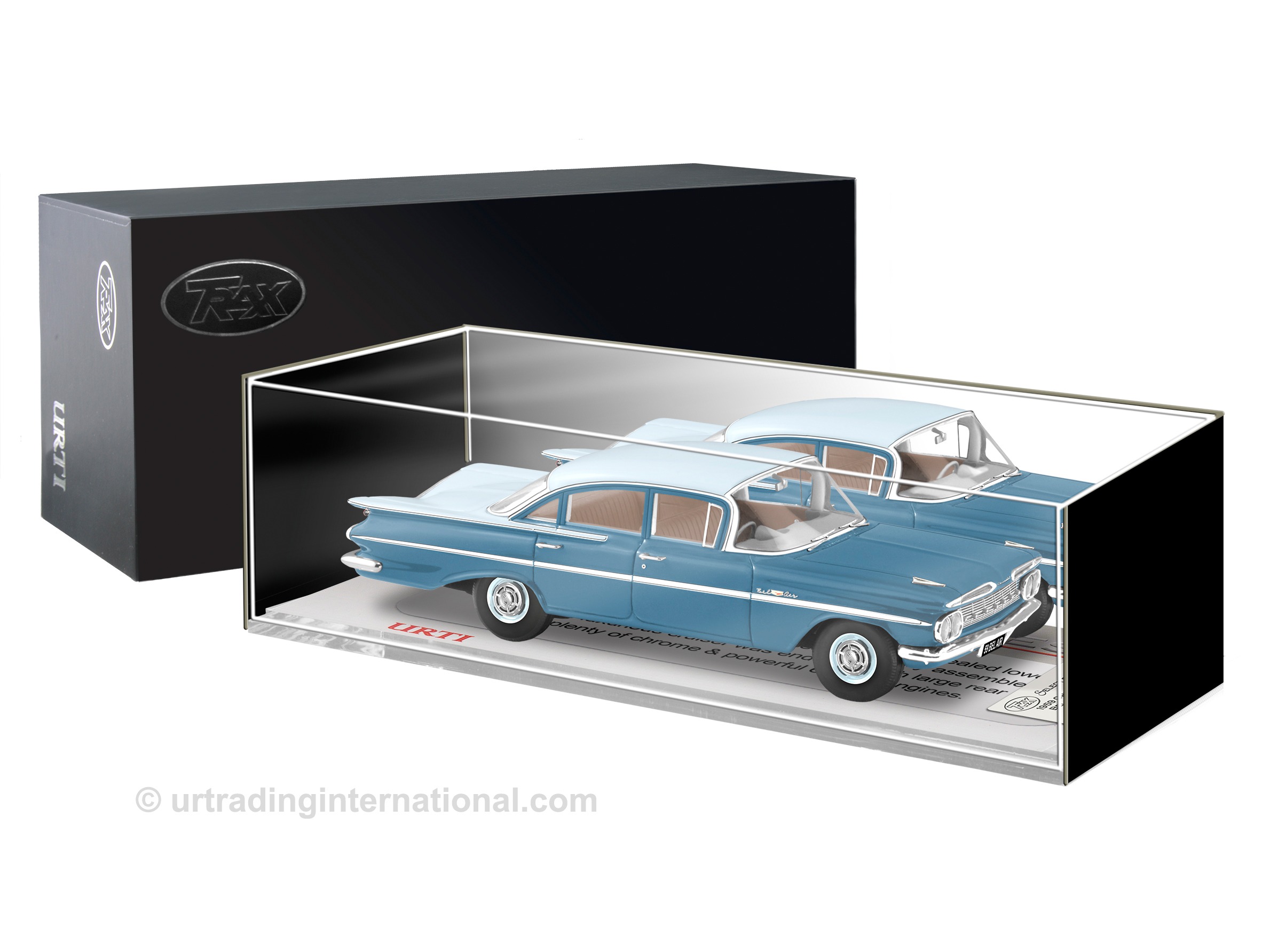 1959 Chevrolet Belair 4 Door Sedan – Blue.